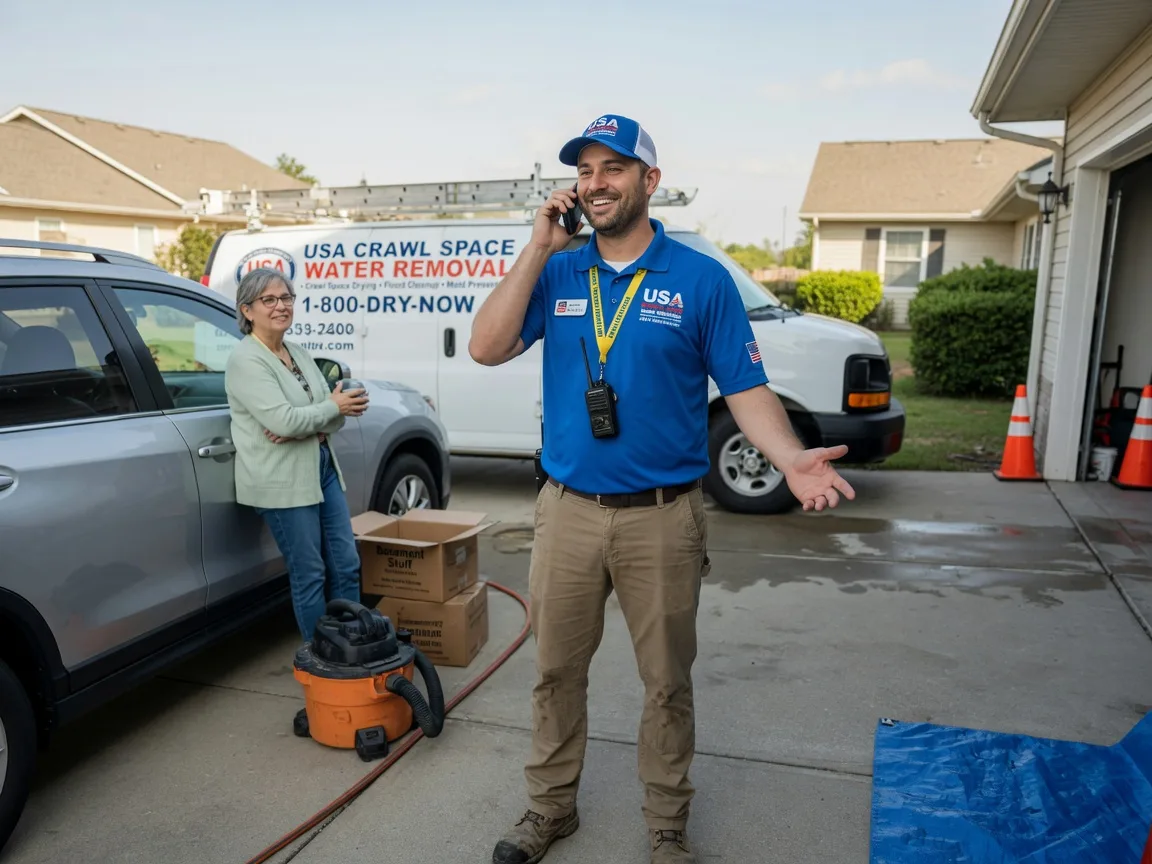 Crawl Space Water Removal Adairsville, GA FAQs
